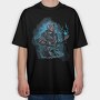 Electric Storm, Tricou Oversize Barbati (Unisex)