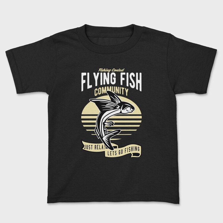 Fishing Contest Fish, Tricou Copii