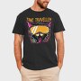 Time Traveler Cat, Tricou Barbati (Unisex)