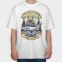 Fishing Cardio Fisherman, Tricou Oversize Barbati (Unisex)