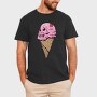 Icecream Skull Cherry, Tricou Barbati (Unisex)