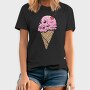 Icecream Skull Cherry, Tricou Barbati (Unisex)