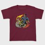 Football Fire Skull, Tricou Copii