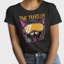 Time Traveler Cat, Tricou Femei