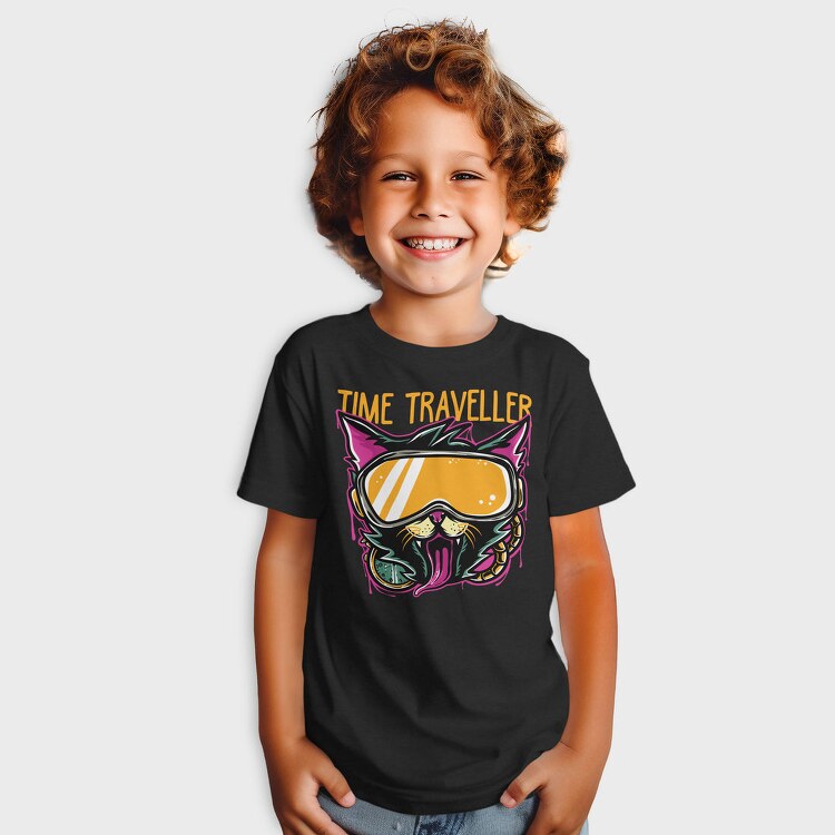 Time Traveler Cat, Tricou Copii
