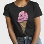 Icecream Skull Cherry, Tricou Femei