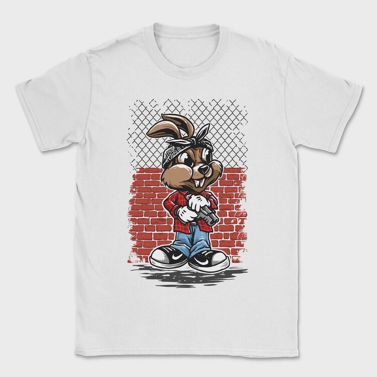 Gangster Bunny, Tricou Barbati (Unisex)