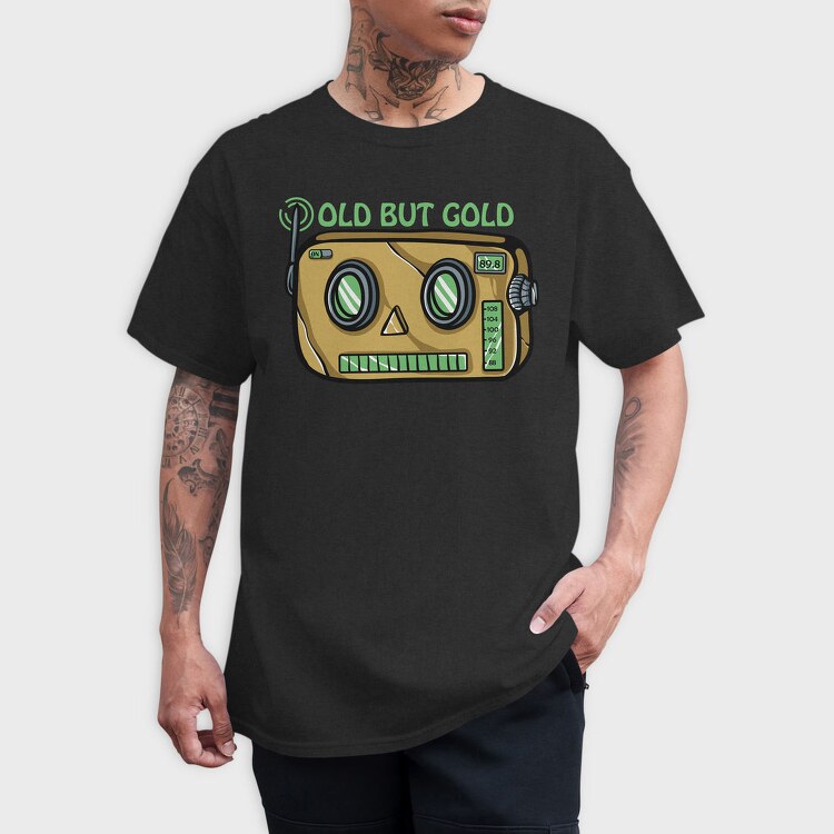 Old But Gold Radio, Tricou Barbati (Unisex)