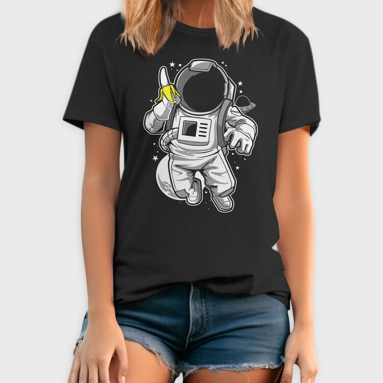 Space Banana, Tricou Barbati (Unisex)