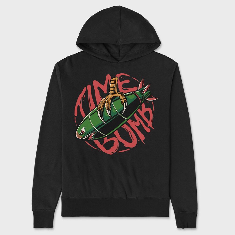 Green Claw Bomb, Hanorac Oversize Barbati (Unisex)