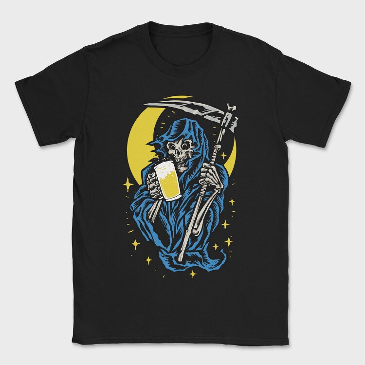 Grim Reaper Beer, Tricou Barbati (Unisex)