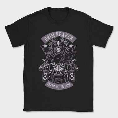 Grim Reaper Club 1, Tricou Barbati (Unisex)