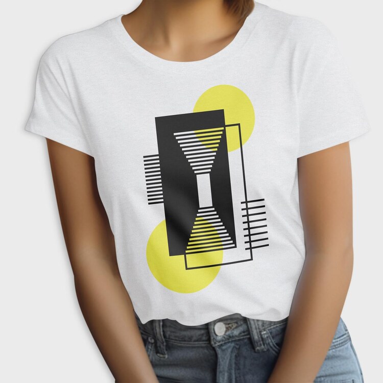 Geometric Stroke, Tricou Femei