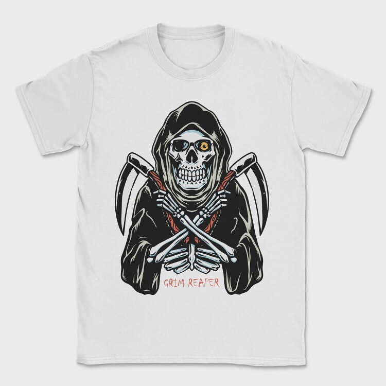 Grim Reaper Strike 1, Tricou Barbati (Unisex)