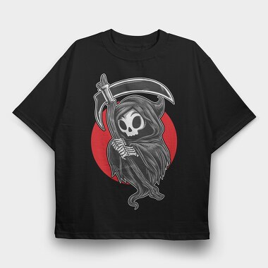 Grim Reapers Scythe, Tricou Oversize Barbati (Unisex)