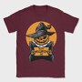Halloween Witch Skull, Tricou Barbati (Unisex)