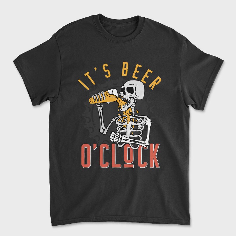 Its Beer Oclock, Tricou Barbati (Unisex)