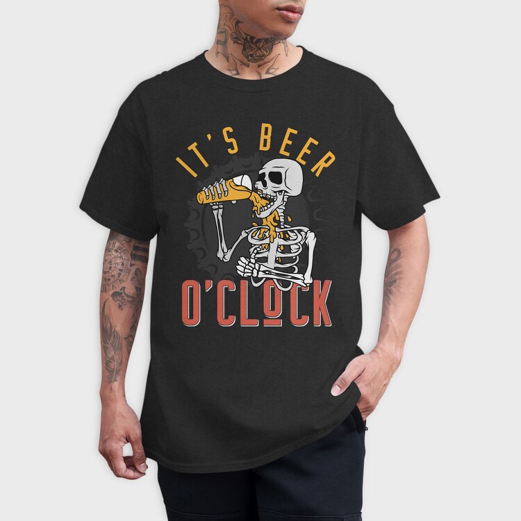 Its Beer Oclock, Tricou Barbati (Unisex)