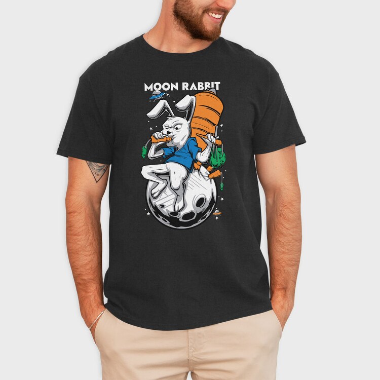 Space Carrot Ride, Tricou Barbati (Unisex)