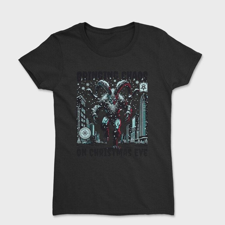 Trend Chaos Christmas Eve, Tricou Femei