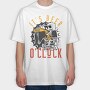Its Beer Oclock, Tricou Oversize Barbati (Unisex)