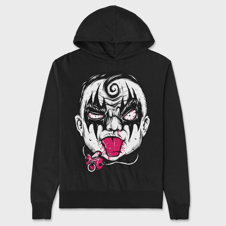 Jokers Tongue, Hanorac Oversize Barbati (Unisex)