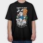 Space Carrot Ride, Tricou Oversize Barbati (Unisex)