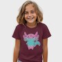Cute Axolotl Pastel Goth, Tricou Copii