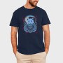 Space Cat Astronaut, Tricou Barbati (Unisex)