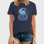 Space Cat Astronaut, Tricou Barbati (Unisex)