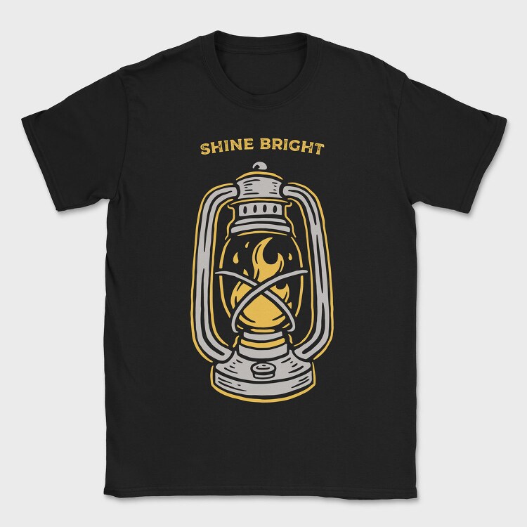 Lantern Light Shine, Tricou Barbati (Unisex)