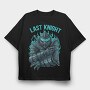Last Knight Flame, Tricou Oversize Barbati (Unisex)
