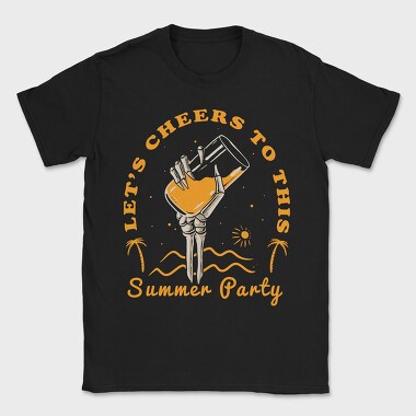 Lets Cheers Summer, Tricou Barbati (Unisex)