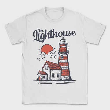 Lighthouse House, Tricou Barbati (Unisex)