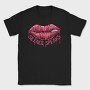 Lips Speak Silence, Tricou Barbati (Unisex)