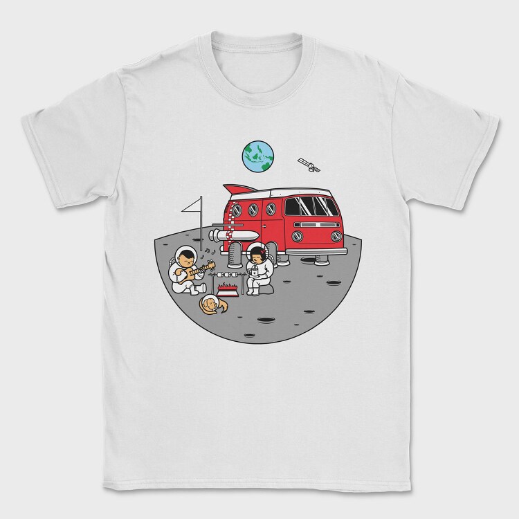 Moonstruck Campfire, Tricou Barbati (Unisex)
