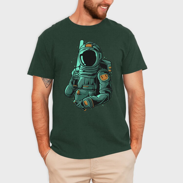 Space Diver, Tricou Barbati (Unisex)