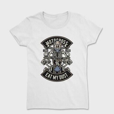Motocross Skeleton Racer, Tricou Femei