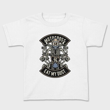Motocross Skeleton Racer, Tricou Copii