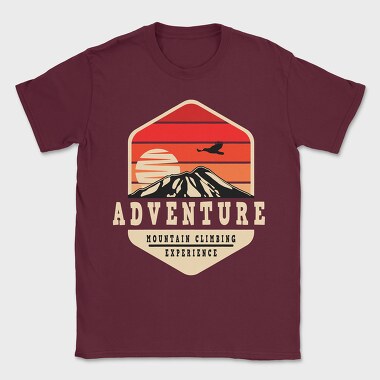 Mountain Adventure Climb, Tricou Barbati (Unisex)