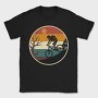Mountain Bike Sunset, Tricou Barbati (Unisex)