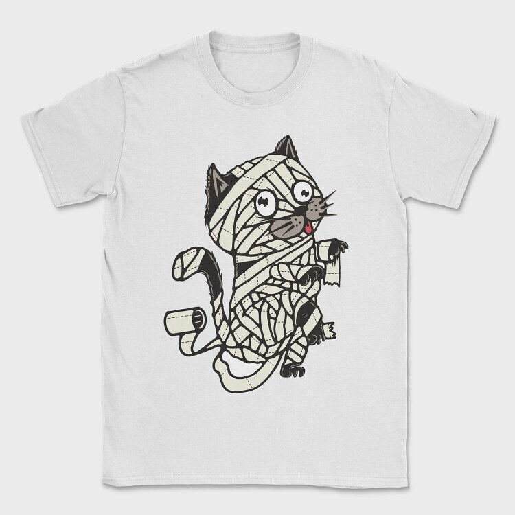 Mummy Kitty, Tricou Barbati (Unisex)