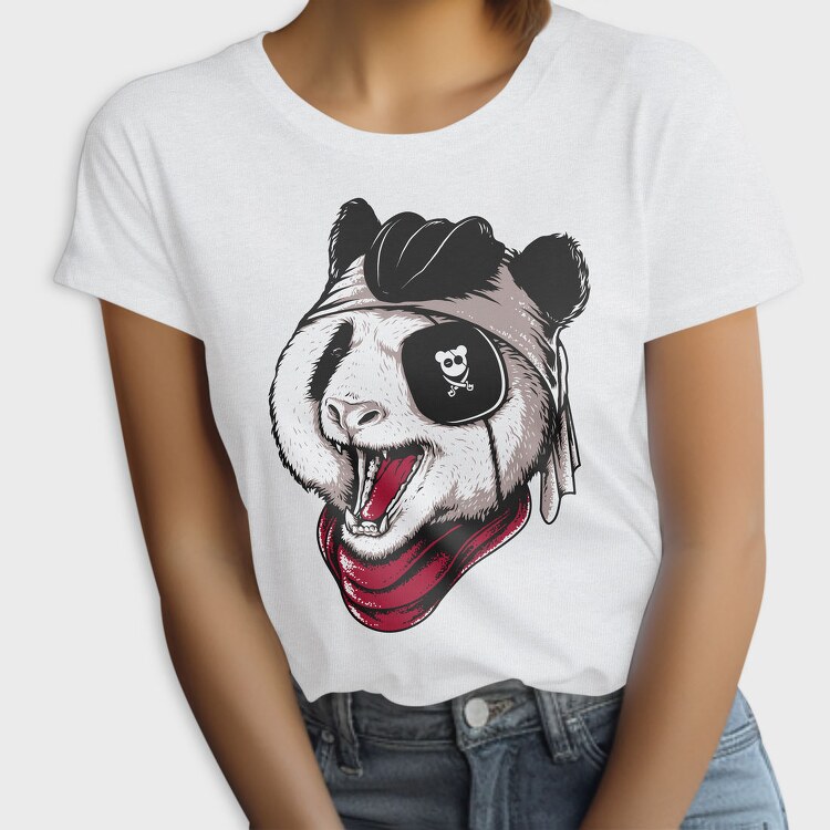 Panda Pirate Roar, Tricou Femei