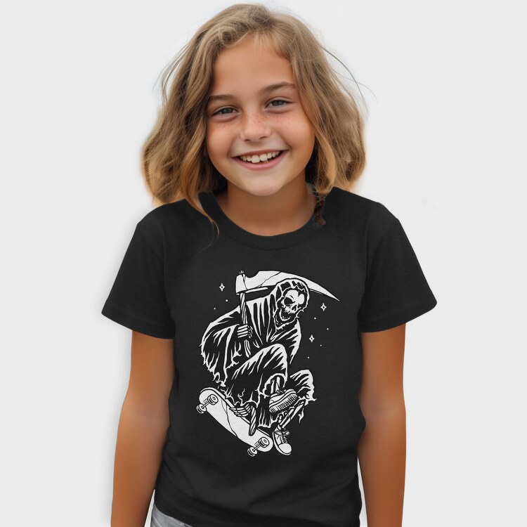 Skateboard Grim Reaper 1, Tricou Copii