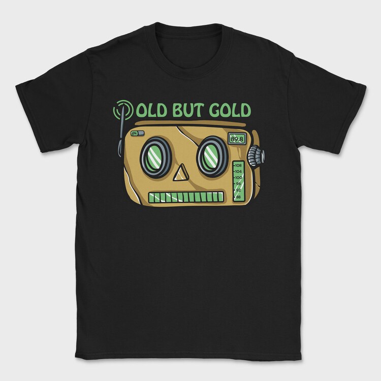 Old But Gold Radio, Tricou Barbati (Unisex)