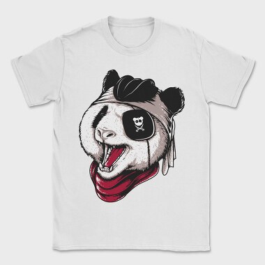 Panda Pirate Roar, Tricou Barbati (Unisex)