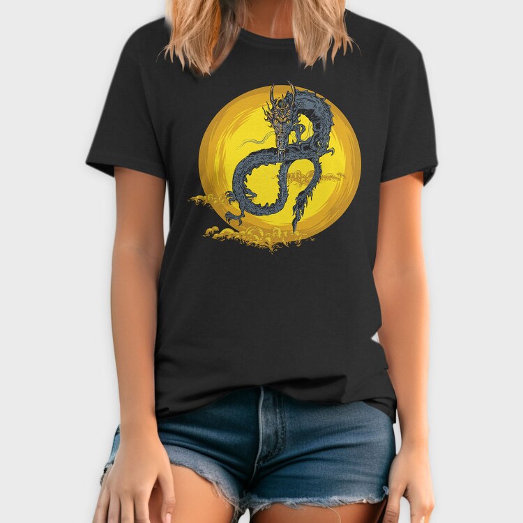Dragon Sun Storm, Tricou Barbati (Unisex)