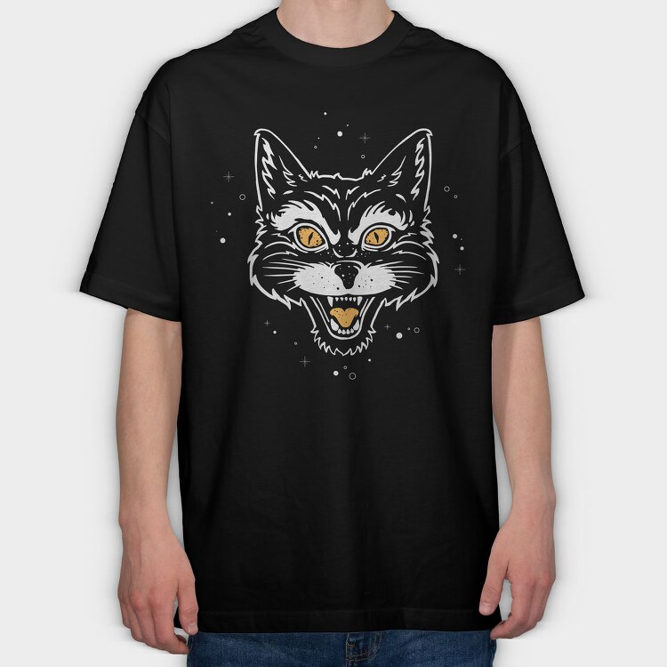 Orange Heart Whispers, Tricou Oversize Barbati (Unisex)