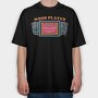 Noobbed Out, Tricou Oversize Barbati (Unisex)