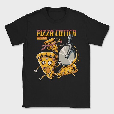 Pizza Cutter Terror, Tricou Barbati (Unisex)